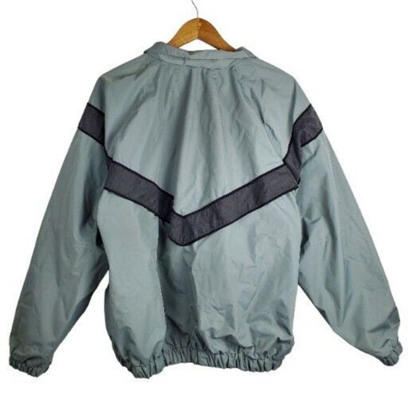 JWOD Skilcraft US Military Army Gray Nylon PFU Jacket Sz Medium/ Regular - Picture 2 of 3